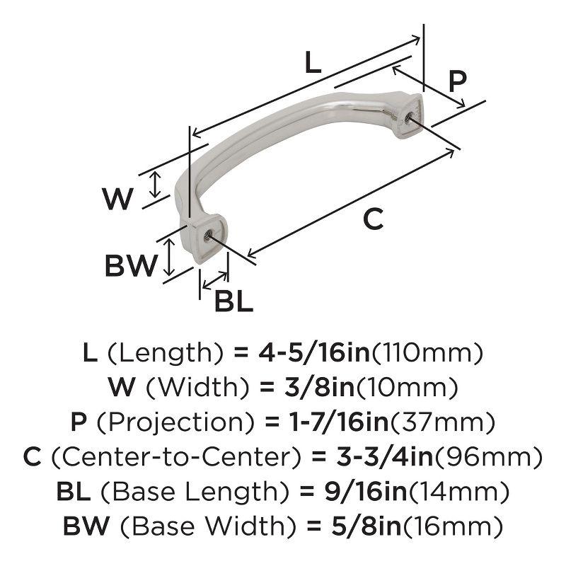 Revitalize 3 3/4" Center to Center Arch Pull