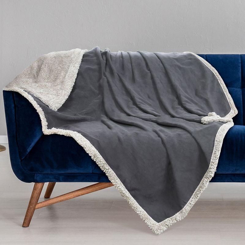 Kritter Planet Waterproof Dog Blanket, 30"x50", Gray