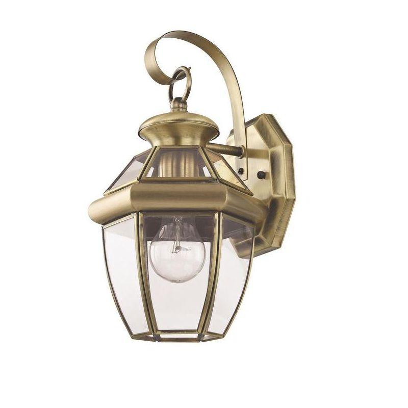 Livex Lighting Monterey 1 - Light Wall Light in  Antique Brass