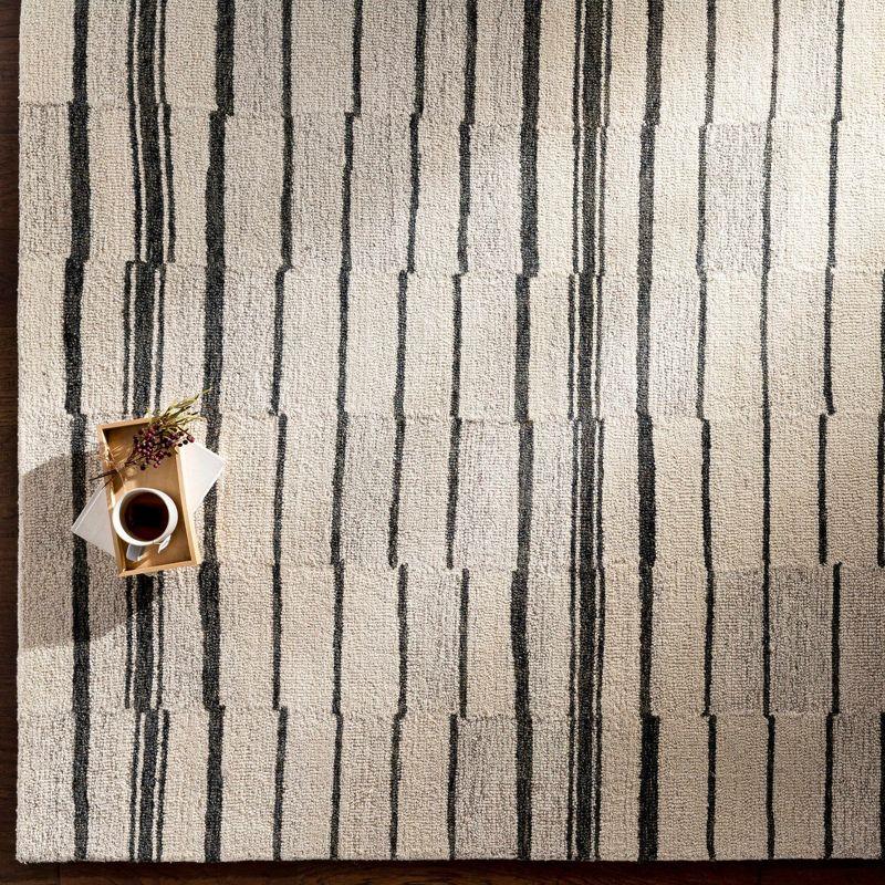 Hauteloom Rectangle Area Rug   Taupe