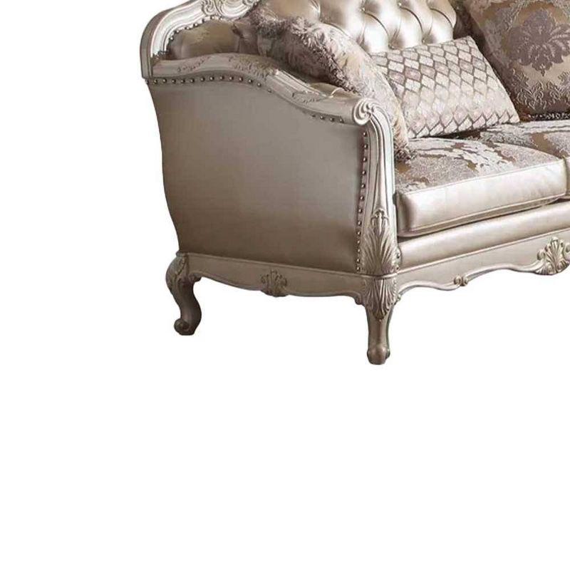 Andrew Home Studio Stella II 63'' Faux Leather Loveseat