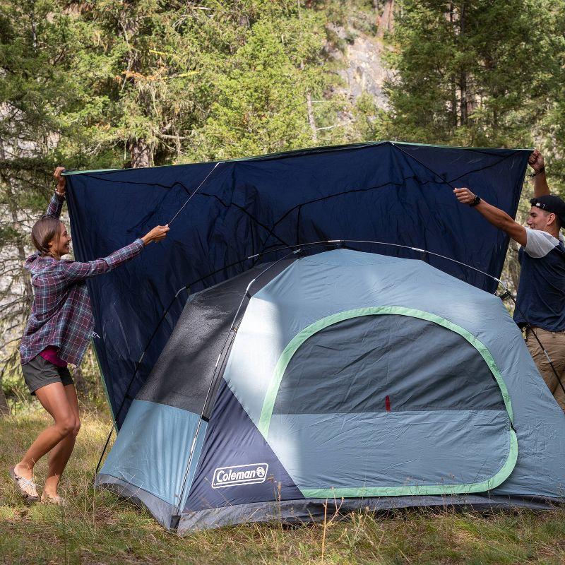 Coleman 8' Skydome 4 Person Family Tent - Blue Nights