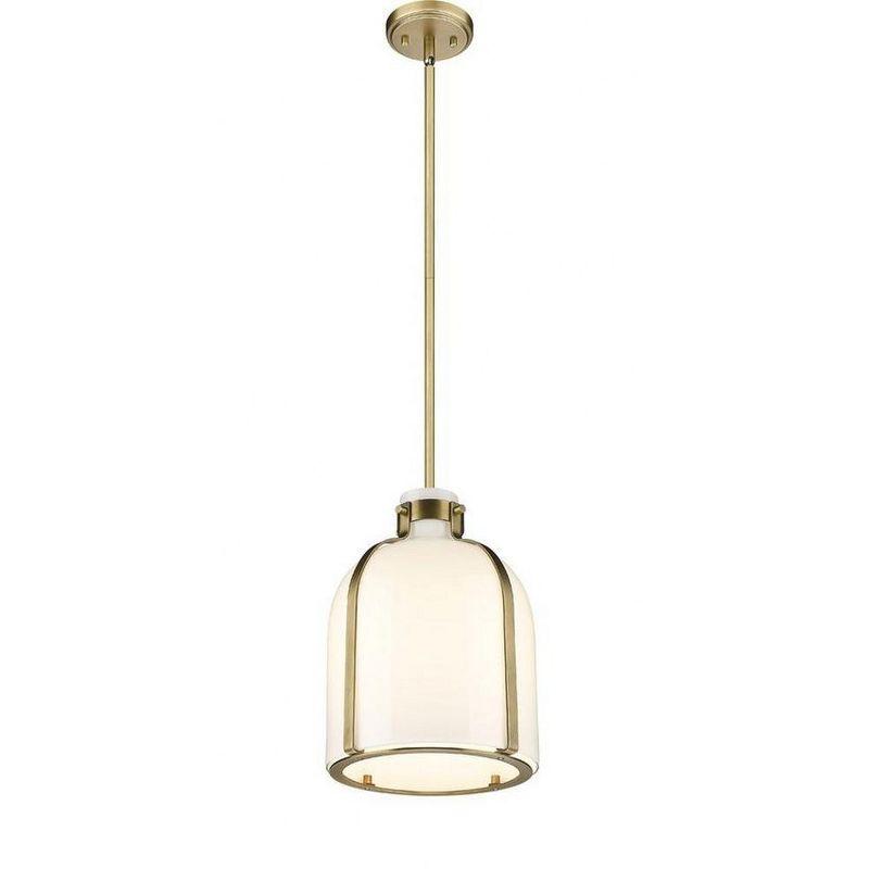 Z-Lite Pearson 1 - Light Chandelier in  Rubbed Brass