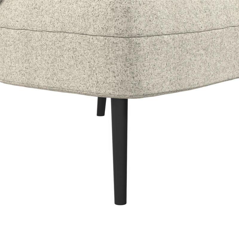 DHP Alice Upholstered Accent Chair, Tan Looped Yarn