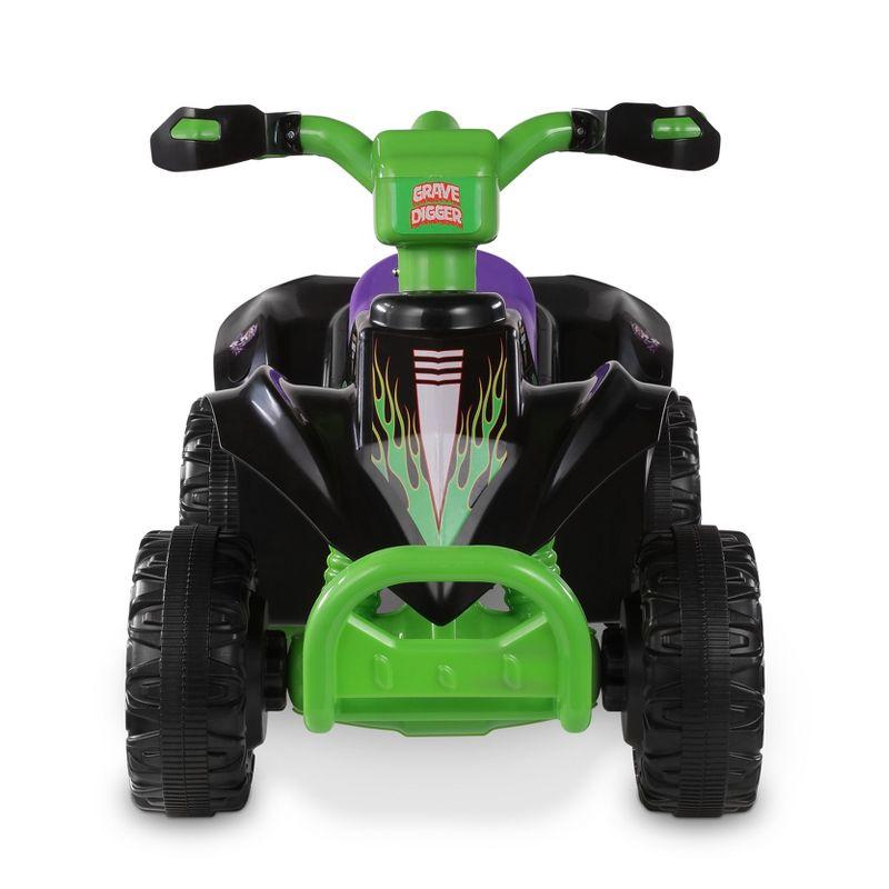 Monster Jam Green and Black 6V Quad Ride-On Toy