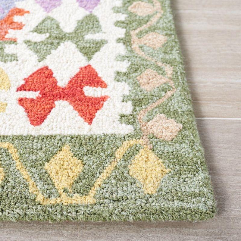 Aspen APN415 Hand Tufted Area Rug - Ivory/Grey - 3'x5' - Safavieh.