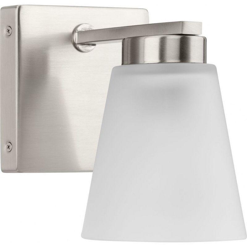 Progress Lighting Tanner 1 - Light Vanity in  Brushed Nickel