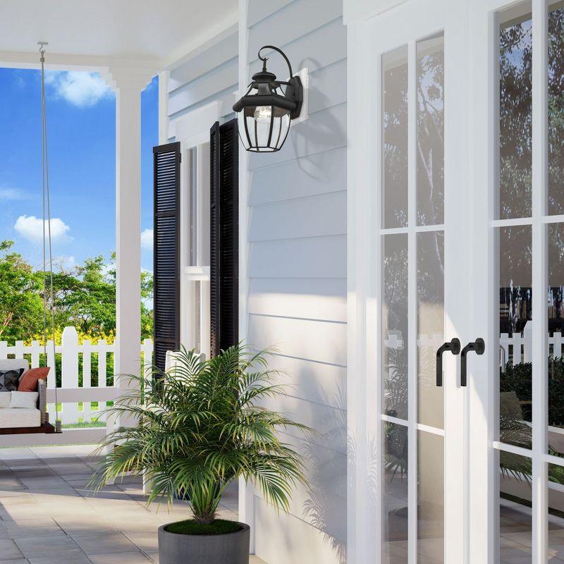 Livex Lighting Monterey 1 - Light Wall Light in  Black