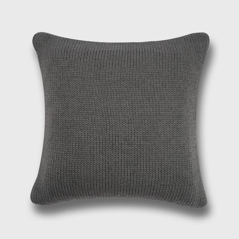 Ratree Chunky Reversible Throw Pillow