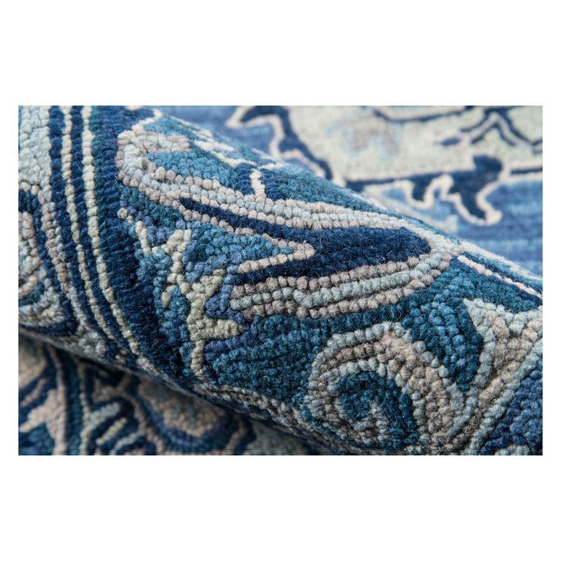 2'x3' Medallion Tufted Accent Rug Denim - Momeni