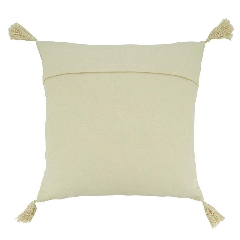 Tassels Cotton Throw Pillow