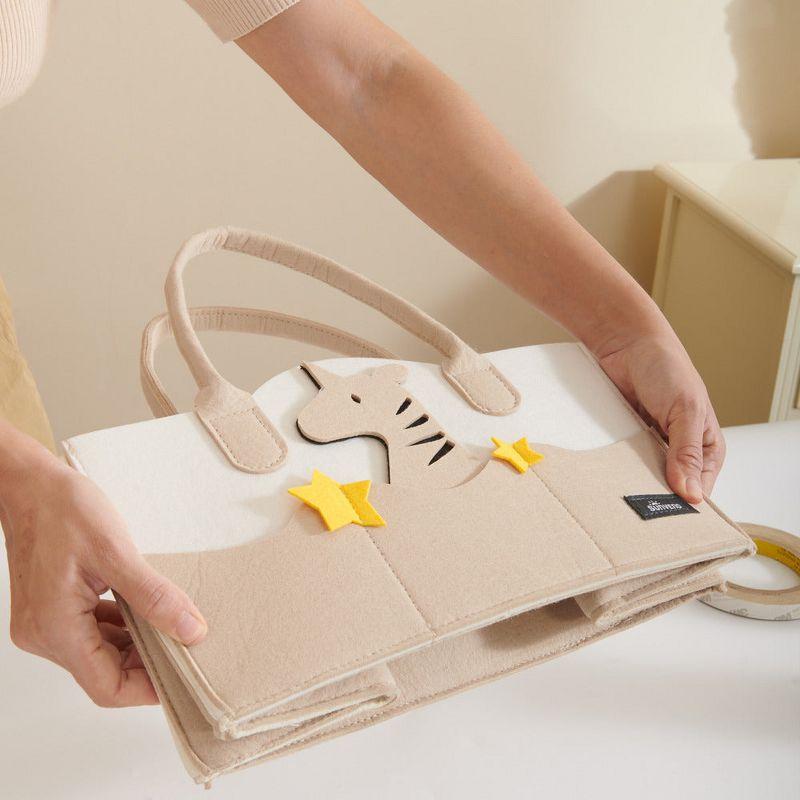 Sunveno Baby Diaper Caddy Nursery Storage