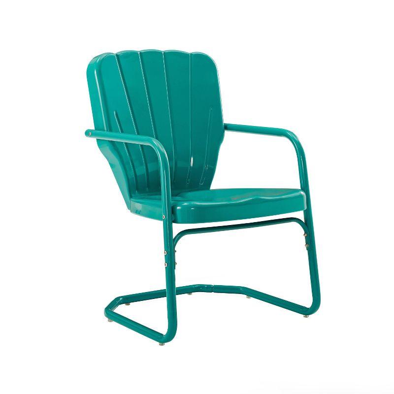 Ridgeland 2pk Outdoor Chairs - Turquoise Gloss - Crosley