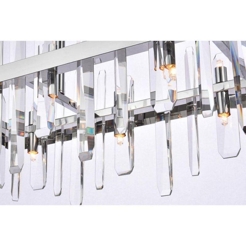 Elegant Lighting Serena 16 - Light Chandelier in  Chrome