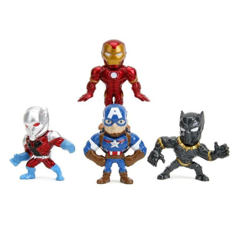 Jada Toys Marvel Avengers 2.5 Inch Die-Cast Figure 4-Pack