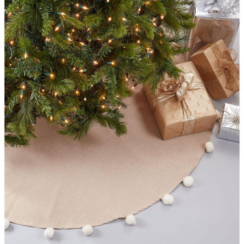 Pom Pom Cotton Tree Skirt