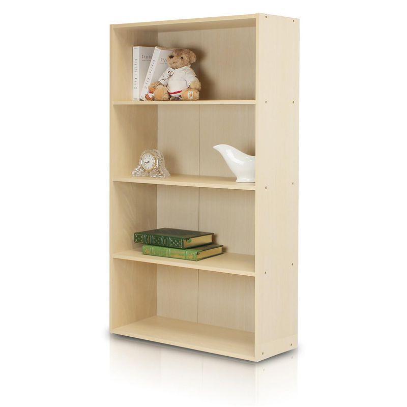 Beaumont Heavy Duty Beige 4-Tier Laminated Wood Shelving Unit