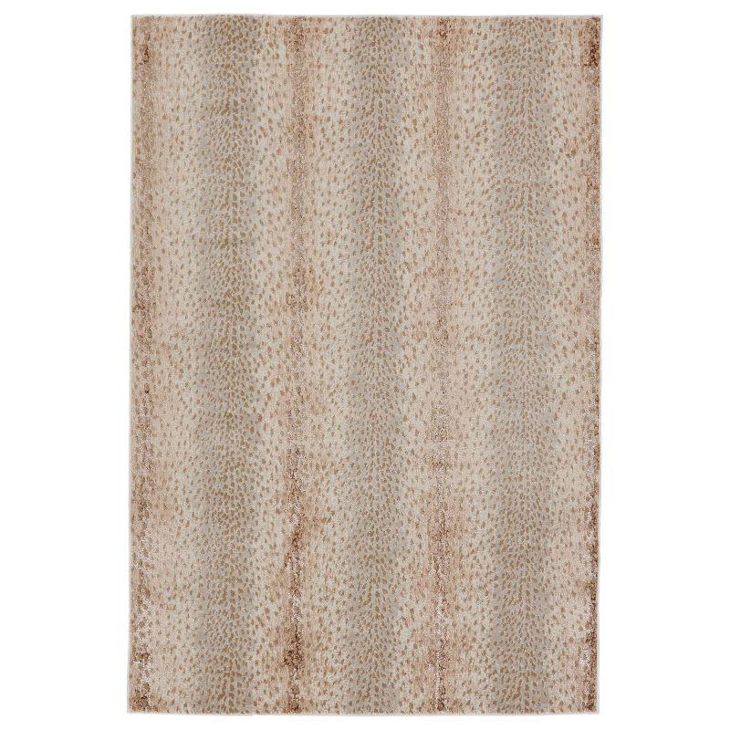 Jaipur Living 6'7"x9'6" Axis Animal Area Rug Tan/Gray