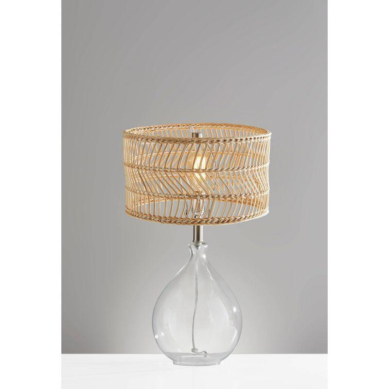 Teardrop Glass Table Lamp