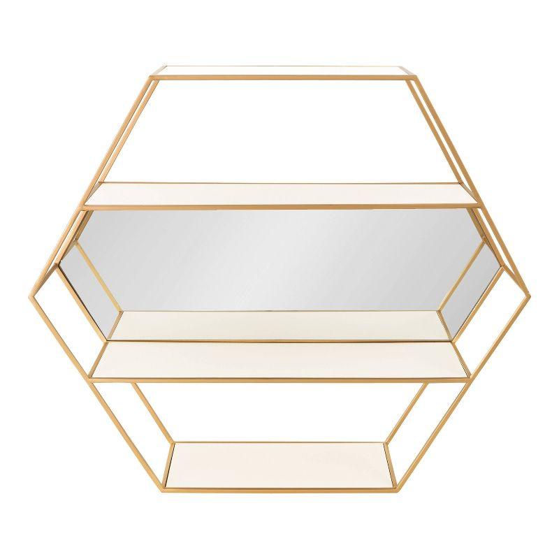 Celestia 3 Piece Hexagon Accent Shelf