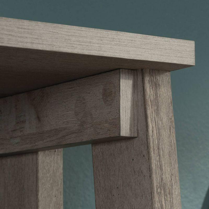 71.14" Trestle 5 Shelf Bookcase Mystic Oak - Sauder: Open Display, Fixed Shelves