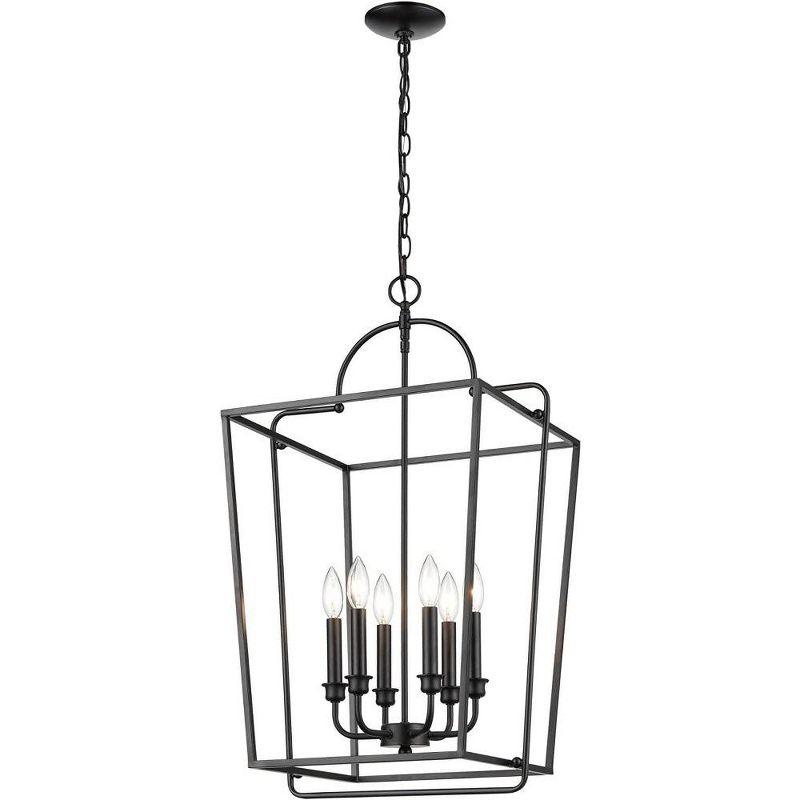 Millennium Lighting 6 - Light Pendant in  Matte Black