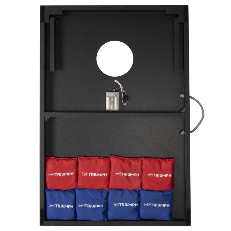 Triumph Sports Triumph Led Patriotic Cornhole Set