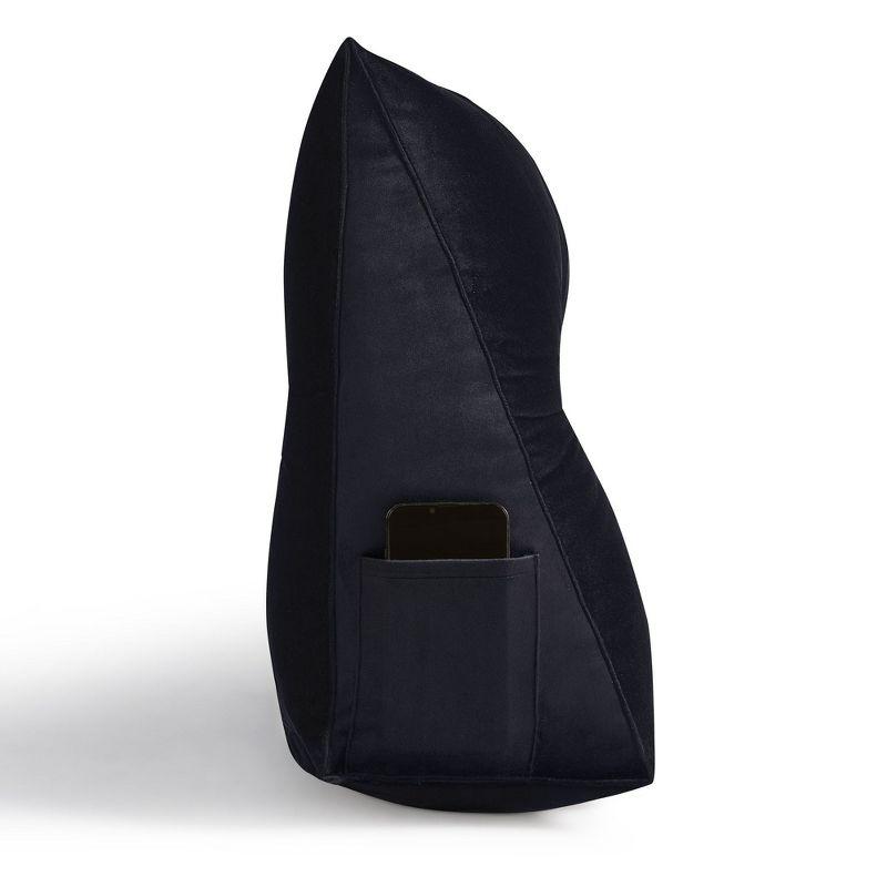 Sweet Home Collection Bed Wedge And Gap Filler Pillow For Headboard With Side Pockets By Sweet Home Collection