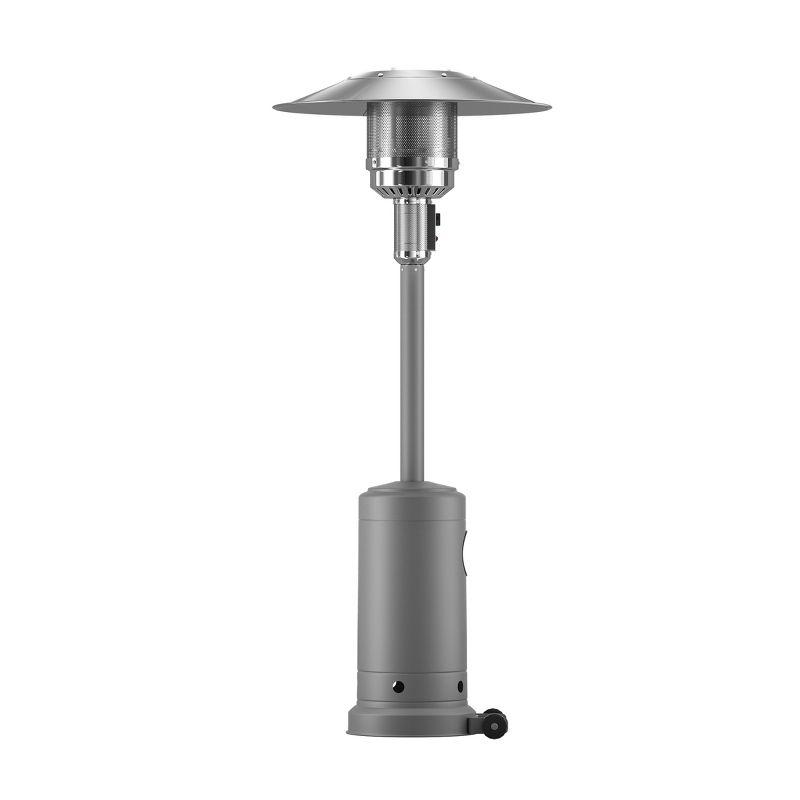 WestinTrends 47,000 BTU Freestanding Propane Patio Heater for Outdoor Garden