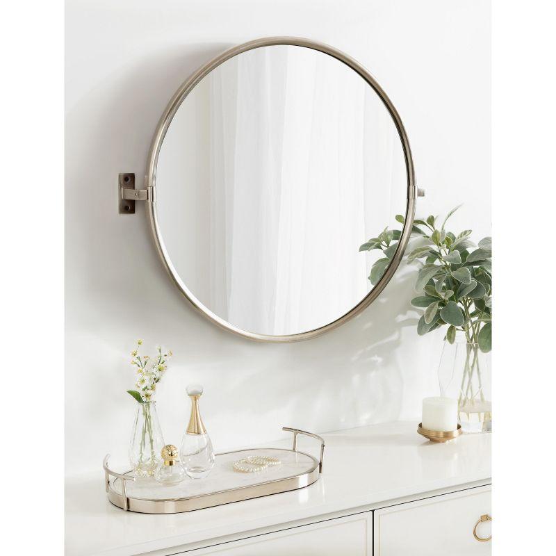 Kate and Laurel Taurus Pivot Wall Mirror