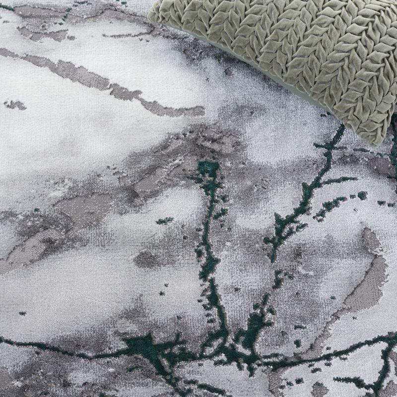 Craft CFT877 Loomed Indoor Area Rug - Grey/Green - 8'x8' - Safavieh