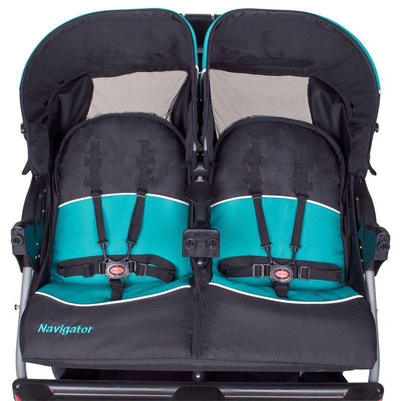 Baby Trend Navigator Double Jogger Stroller - Blue Tropic