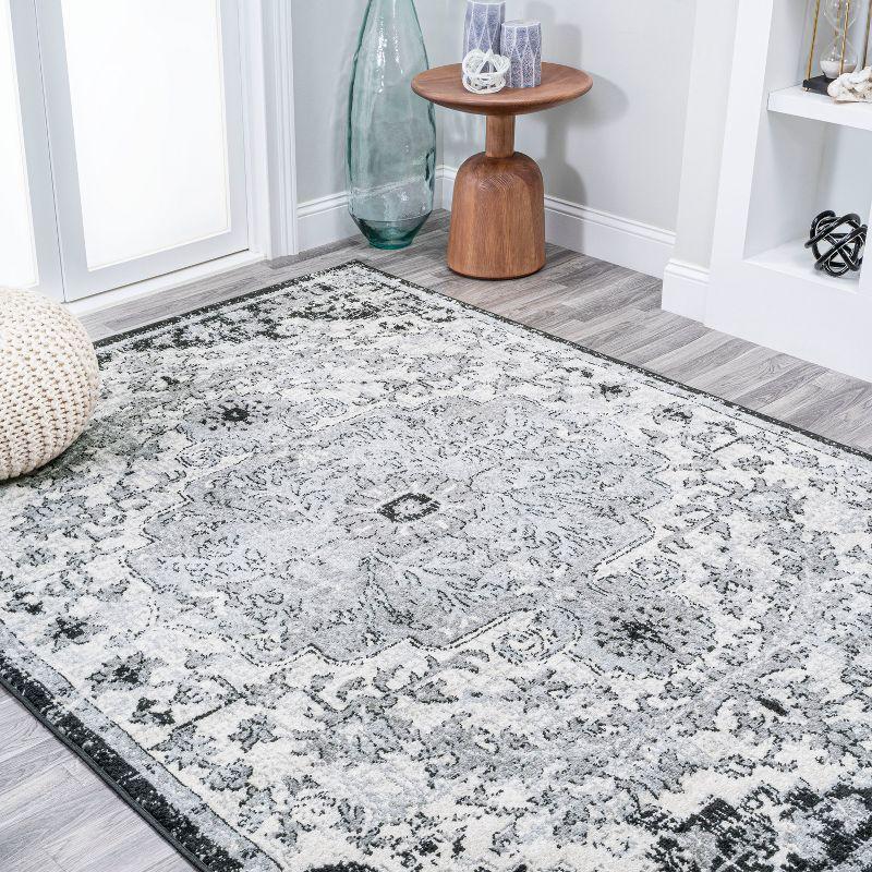 Anaise Ornate Boho Medallion Area Rug - JONATHAN Y