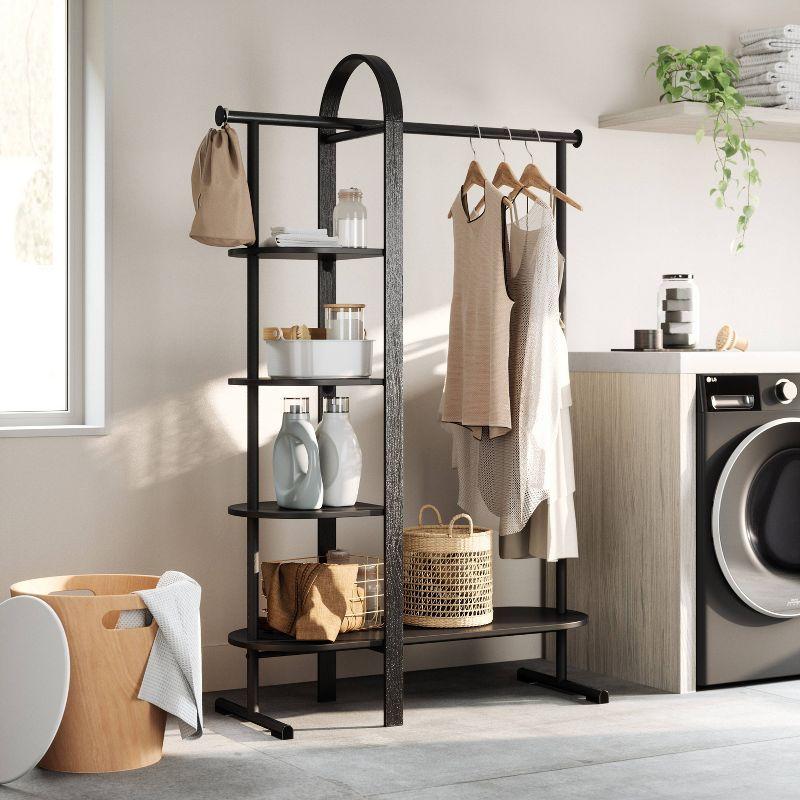 Bellwood 15'' Solid Wood Clothing Rack