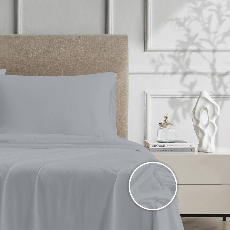 100% Cotton Lightweight Percale Weave Sheet Set