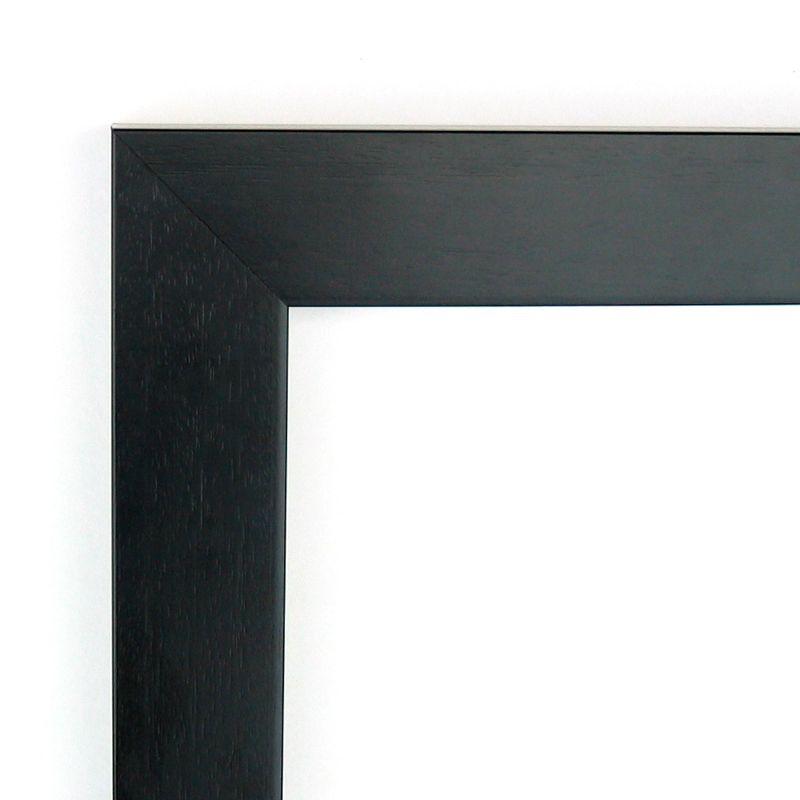 Tribeca Black Distressed Wood Rectangle Picture Frame