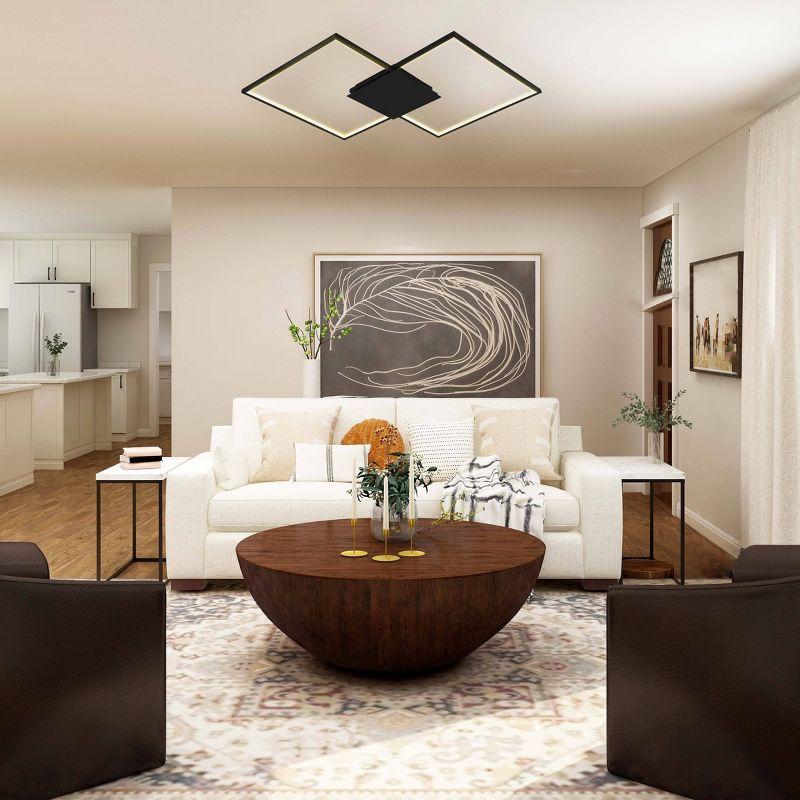 Preston 30" LED Flush Mount