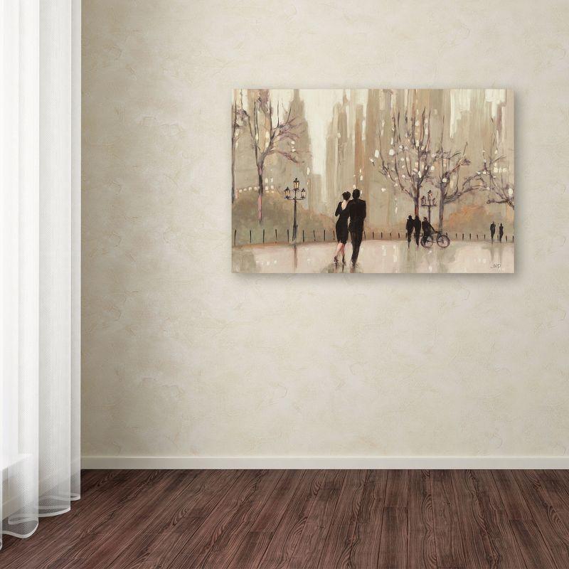 Trademark Fine Art -Julia Purinton 'An Evening Out Neutral' Canvas Art - 47''x30''