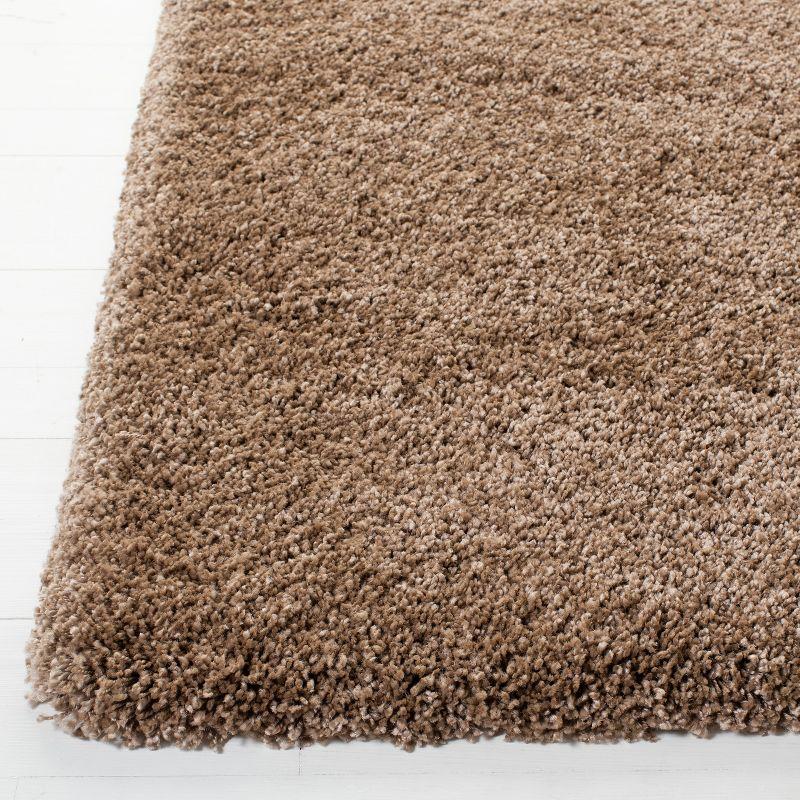 Milan Shag SG180 Power Loomed Indoor Accent Rug - Dark Beig - 3'x5' - Safavieh