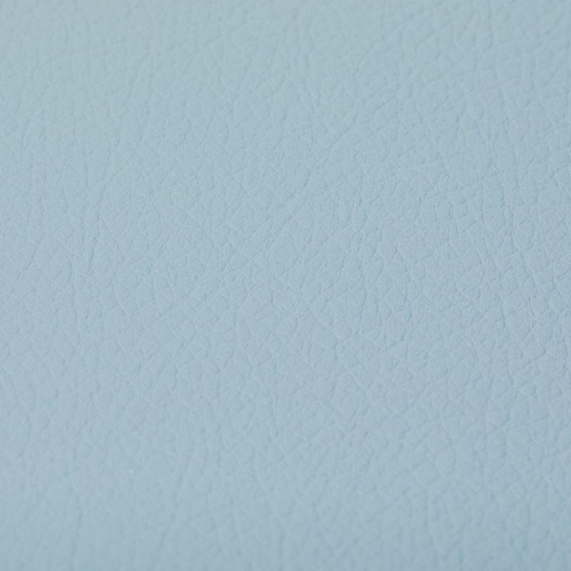 Juvale Set of 6 Blue Faux Leather Placemats for Dining Table, 17.75 x 11.75 Inches - Durable, Stylish, and Easy to Clean