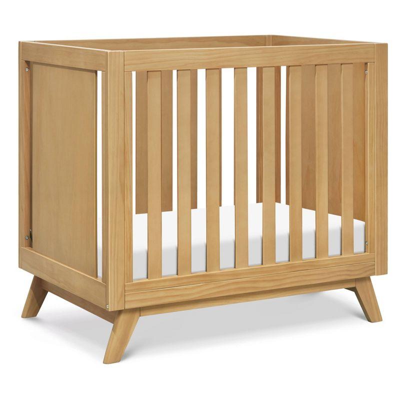 Otto 3-in-1 Convertible Mini Crib with 4" Mattress