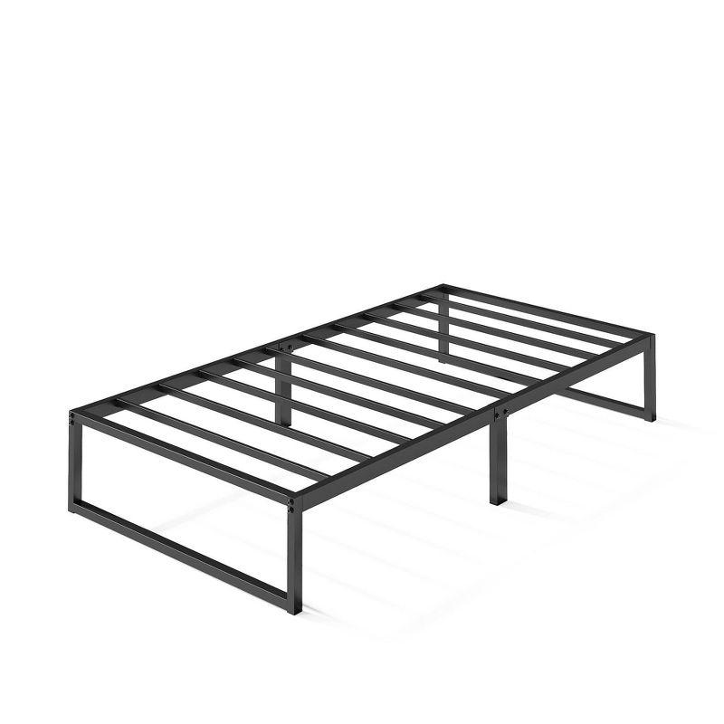 Twin Lorelai 12" Metal Platform Bed Frame Black - Zinus: No Box Spring, Steel Construction, 350lb Capacity