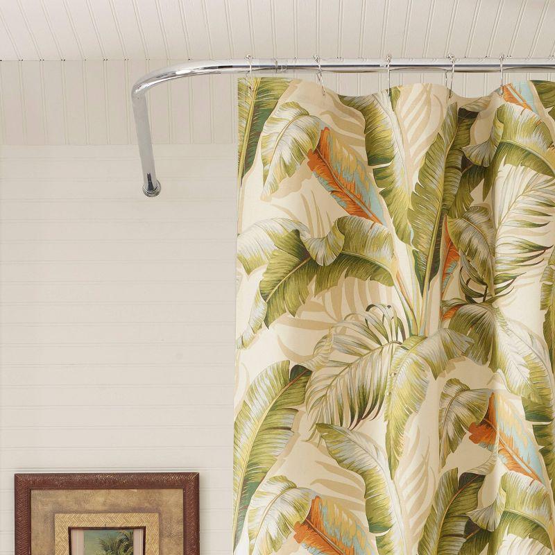 Tommy Bahama Home Palmiers Cotton Floral Shower Curtain