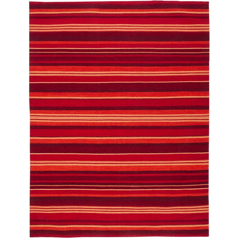 Striped Kilim STK601 Hand Loomed Area Rug  - Safavieh