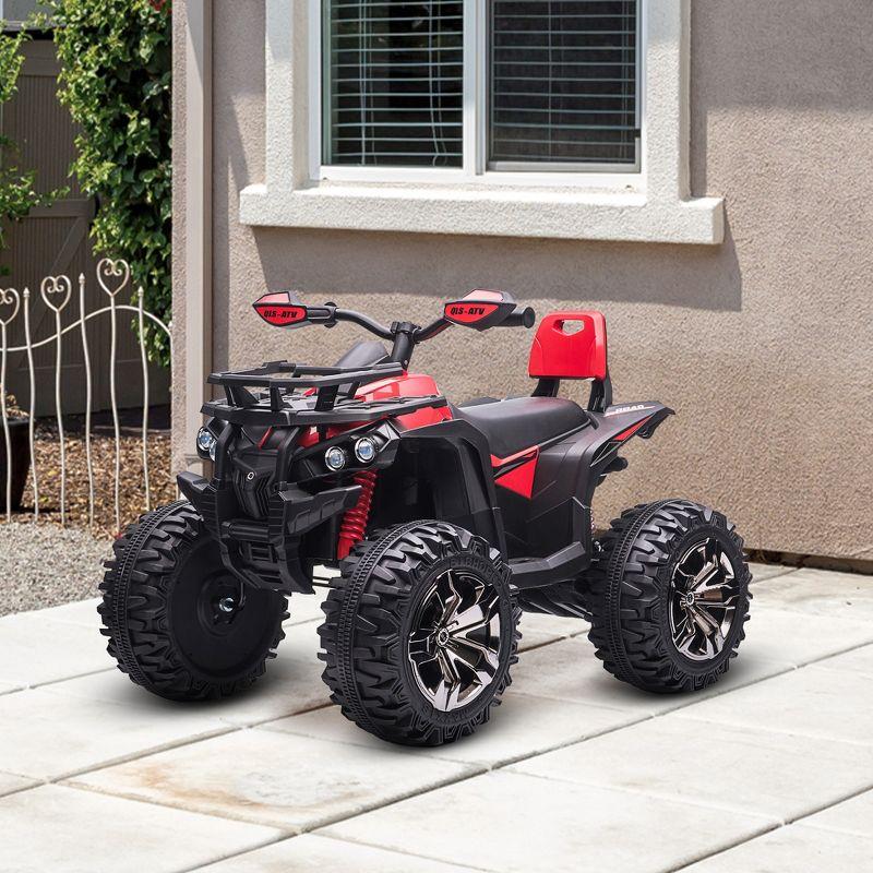 Aosom Aosom 12 Volt 1 Seater All-Terrain Vehicles Battery Powered Ride On