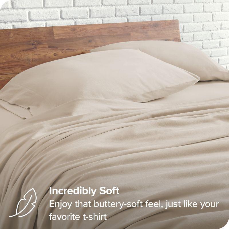 Organic Cotton Jersey Sheet Set