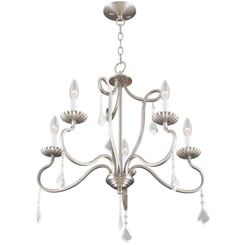 Livex Lighting Callisto 5 - Light Chandelier in  Brushed Nickel