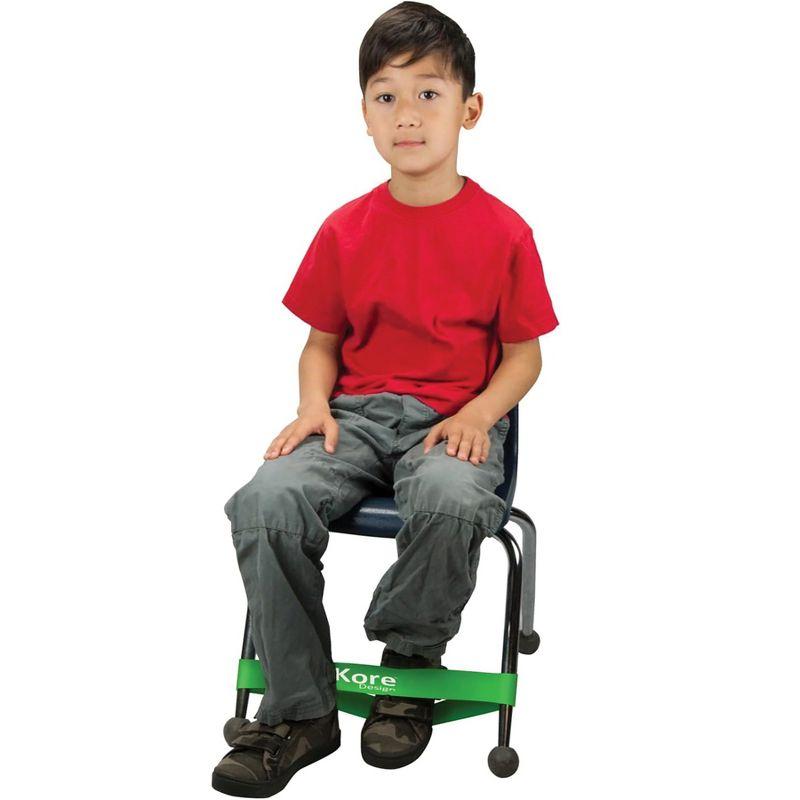 Kore Design KORE Design Chair Bands for Kids – Sensory Fidget Kick Bands for Classroom Chairs, Foot Fidget for Active Students