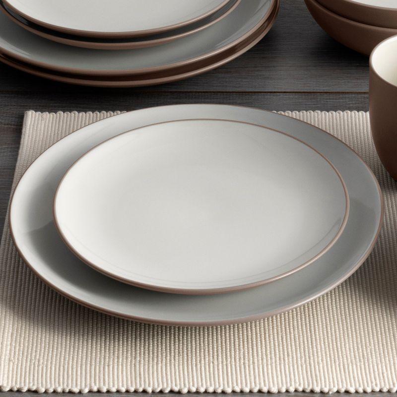 Noritake Colorwave Clay 16-Piece Coupe Dinnerware Set, Service for 4