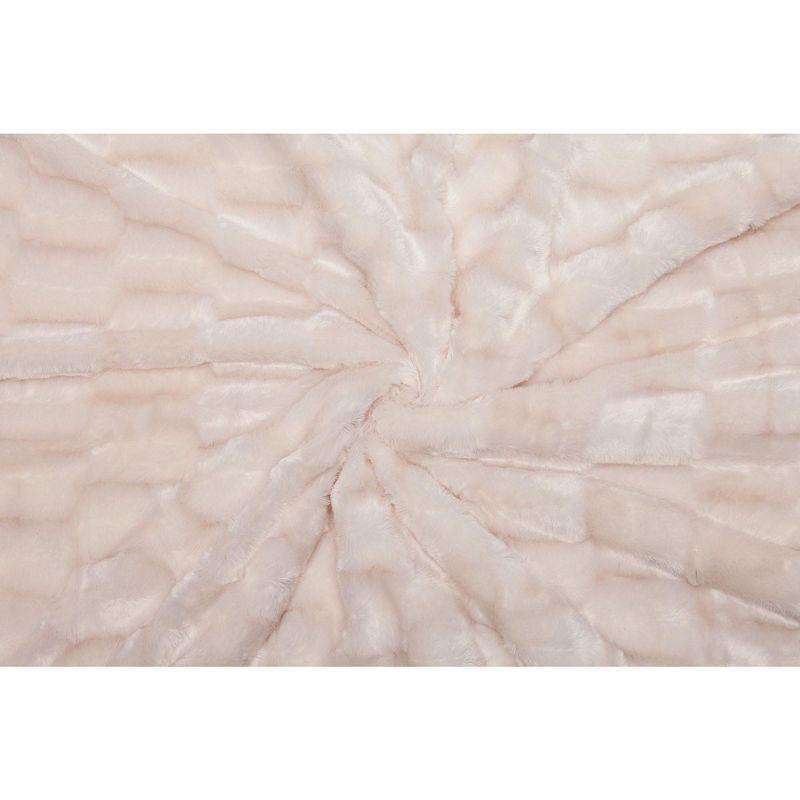 Chanasya Faux Fur Throw